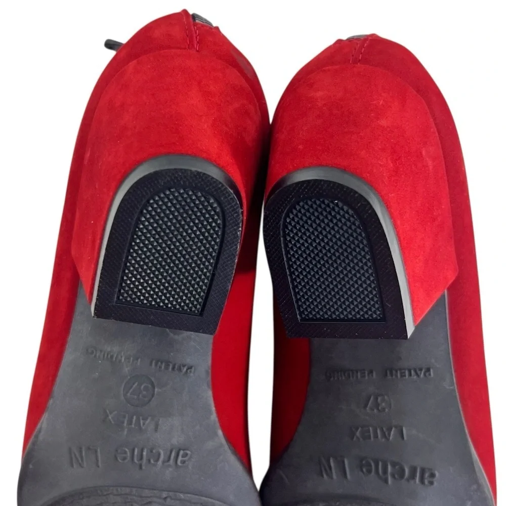 Arche Malham Red Leather Bootie